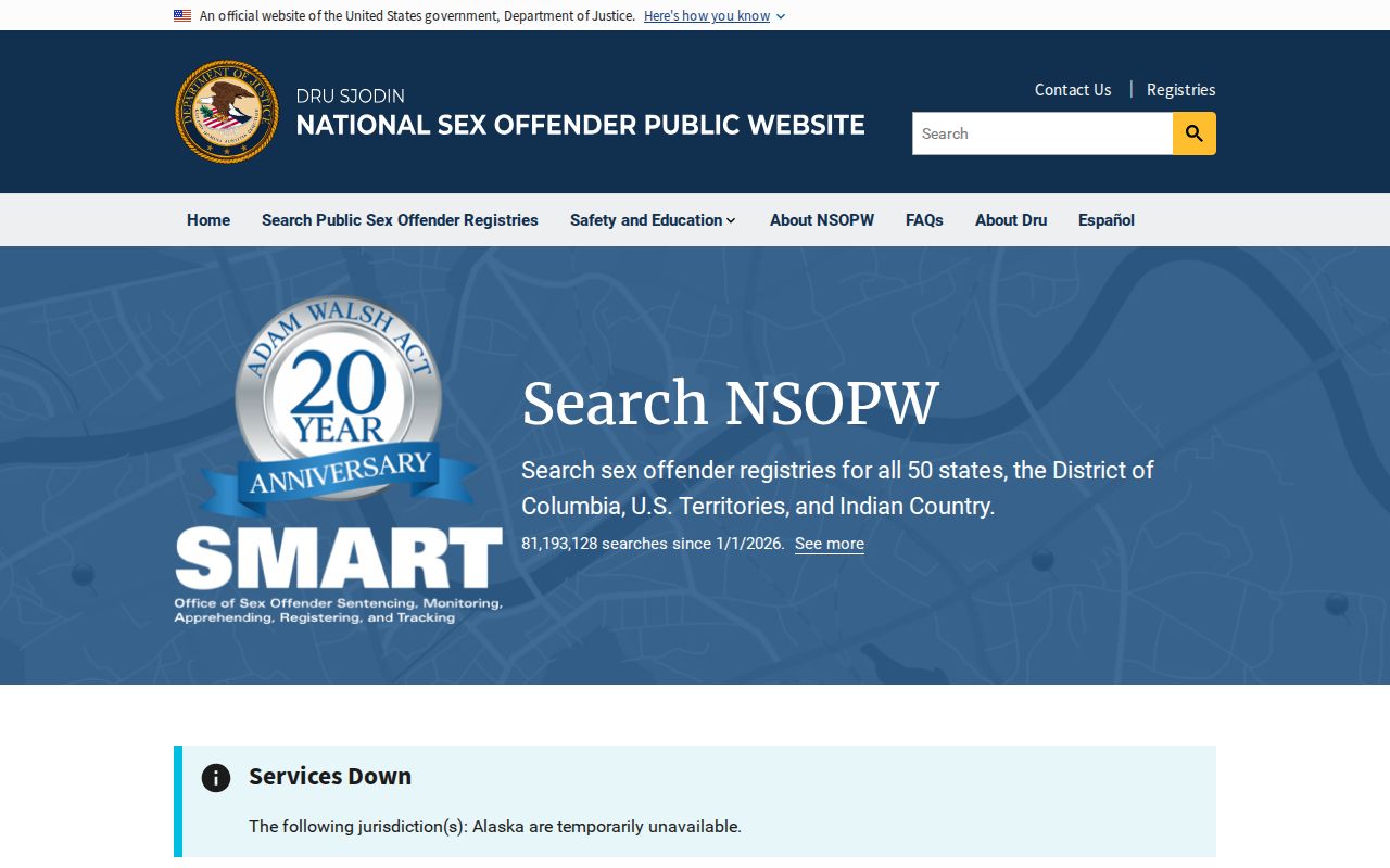 Burke County sex offender lookup using the national registry search